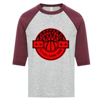 ATC EUROSPUN RING SPUN BASEBALL YOUTH TEE Thumbnail