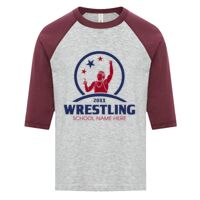 ATC EUROSPUN RING SPUN BASEBALL YOUTH TEE Thumbnail