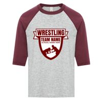 ATC EUROSPUN RING SPUN BASEBALL YOUTH TEE Thumbnail