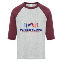 ATC EUROSPUN RING SPUN BASEBALL YOUTH TEE Thumbnail