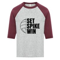 ATC EUROSPUN RING SPUN BASEBALL YOUTH TEE Thumbnail