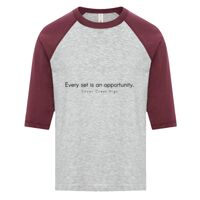 ATC EUROSPUN RING SPUN BASEBALL YOUTH TEE Thumbnail