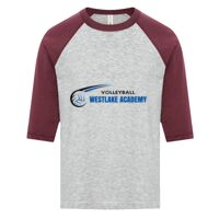 ATC EUROSPUN RING SPUN BASEBALL YOUTH TEE Thumbnail