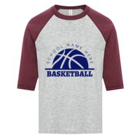 ATC EUROSPUN RING SPUN BASEBALL YOUTH TEE Thumbnail