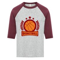 ATC EUROSPUN RING SPUN BASEBALL YOUTH TEE Thumbnail