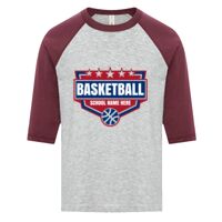 ATC EUROSPUN RING SPUN BASEBALL YOUTH TEE Thumbnail