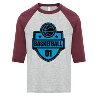 ATC EUROSPUN RING SPUN BASEBALL YOUTH TEE Thumbnail