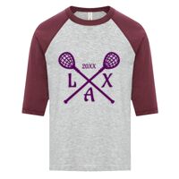 ATC EUROSPUN RING SPUN BASEBALL YOUTH TEE Thumbnail