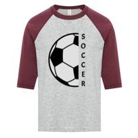 ATC EUROSPUN RING SPUN BASEBALL YOUTH TEE Thumbnail