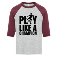 ATC EUROSPUN RING SPUN BASEBALL YOUTH TEE Thumbnail