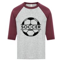 ATC EUROSPUN RING SPUN BASEBALL YOUTH TEE Thumbnail