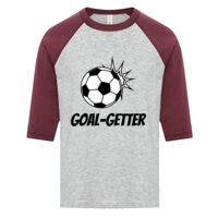 ATC EUROSPUN RING SPUN BASEBALL YOUTH TEE Thumbnail