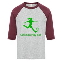 ATC EUROSPUN RING SPUN BASEBALL YOUTH TEE Thumbnail