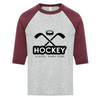 ATC EUROSPUN RING SPUN BASEBALL YOUTH TEE Thumbnail