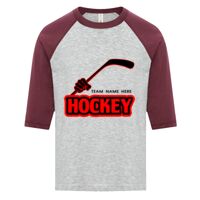 ATC EUROSPUN RING SPUN BASEBALL YOUTH TEE Thumbnail