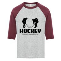 ATC EUROSPUN RING SPUN BASEBALL YOUTH TEE Thumbnail