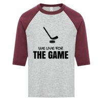 ATC EUROSPUN RING SPUN BASEBALL YOUTH TEE Thumbnail