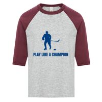 ATC EUROSPUN RING SPUN BASEBALL YOUTH TEE Thumbnail