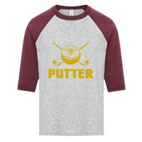 ATC EUROSPUN RING SPUN BASEBALL YOUTH TEE Thumbnail