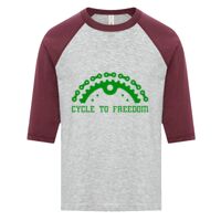 ATC EUROSPUN RING SPUN BASEBALL YOUTH TEE Thumbnail