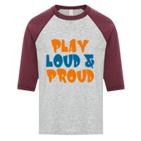 ATC EUROSPUN RING SPUN BASEBALL YOUTH TEE Thumbnail